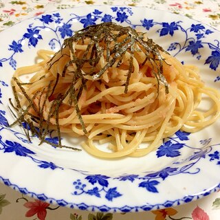 簡単♡たらこパスタ